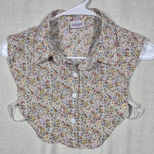 Lulla Collection Floral Dickey Faux Collar Womens OS Adjustable Layering